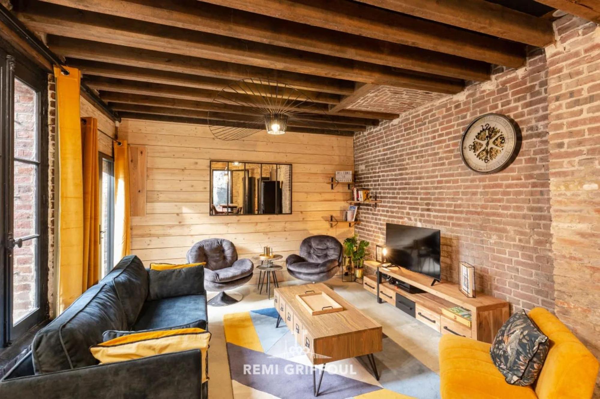 Вілла L'Atelier D'Elea 4 Terrace - Industrial-Chic In The Heart Of Онфлер Екстер'єр фото